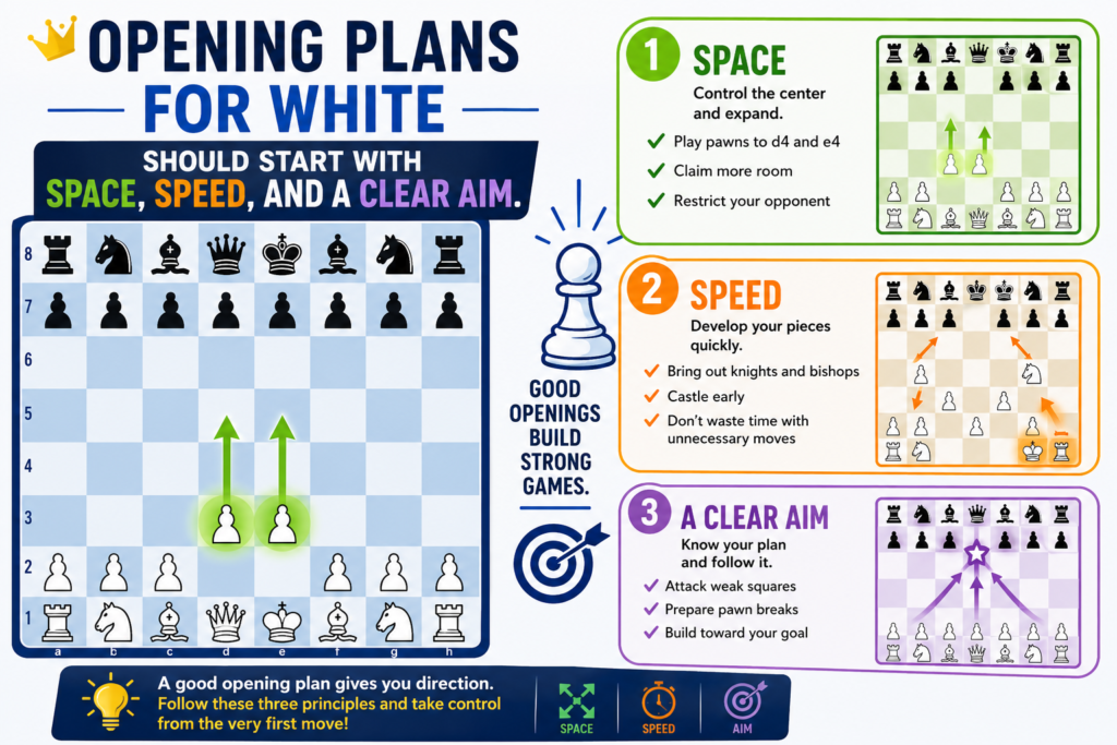 Knowing opening rules is helpful, but it is not enough. A child must also learn how to think during the game. The board will not always follow the lesson. Opponents will make strange moves. Plans will change. A piece may get attacked. A pawn may become weak. The child needs to know how to adjust.