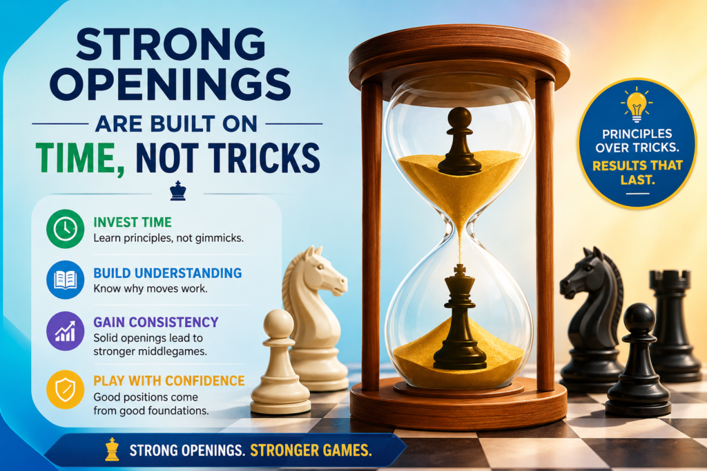 In chess, time does not mean minutes on the clock only. Time also means moves. Every move is a chance to improve your position. Every wasted move gives your opponent a small gift.