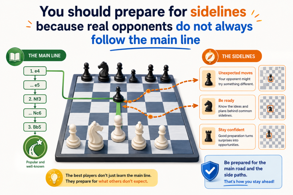 In books and videos, openings often look clean. One side plays the main move, the other side replies correctly, and the game follows a known path. But in real games, opponents do surprising things. They may play an early queen move.