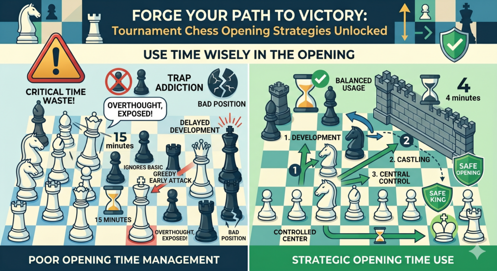 Time is a hidden piece in every tournament game. You cannot see it on the board, but it shapes every choice. A player who uses time well can stay calm in hard positions. A player who wastes time early may rush later and miss simple moves.