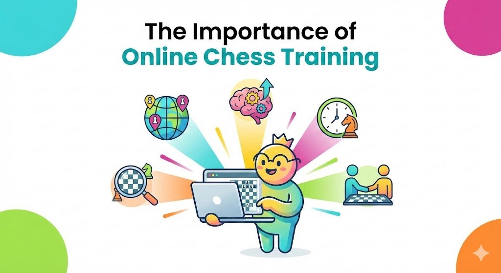 Importance of online chess training is the most, especially in Guntur, where there is very little good chess training institutes.