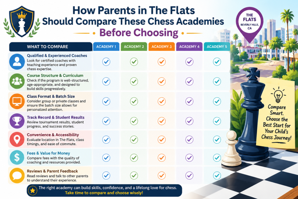 Choosing a chess academy is not about finding the most famous name. It is about finding the best fit for your child right now. A six-year-old beginner, a nine-year-old puzzle lover, and a twelve-year-old tournament player do not need the same class.