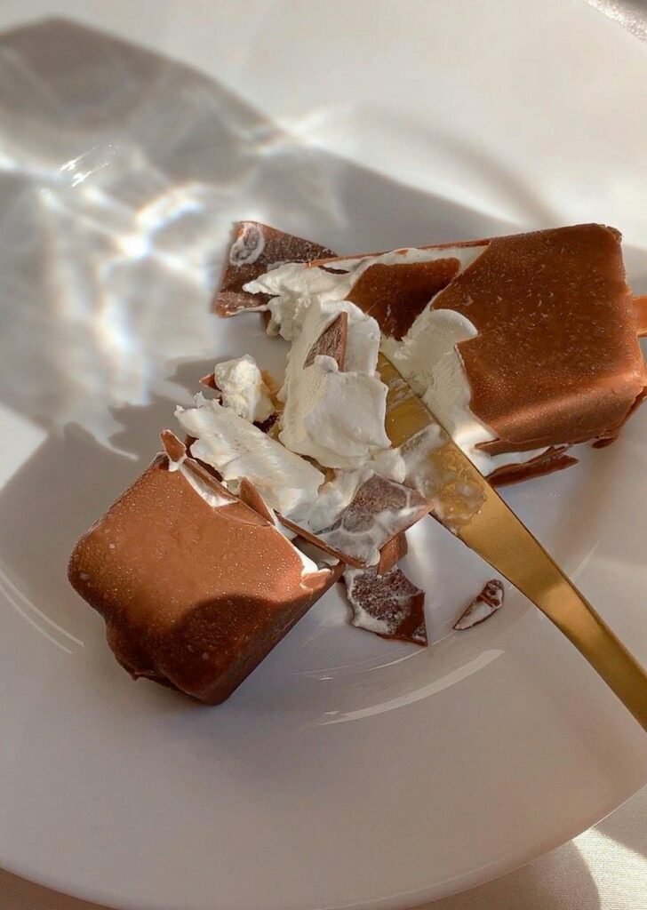 ice cream melting - the atomic process behind it.