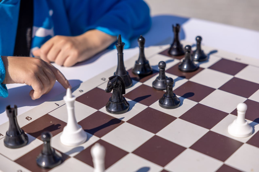 Offline chess training is the traditional way most children get introduced to the game.