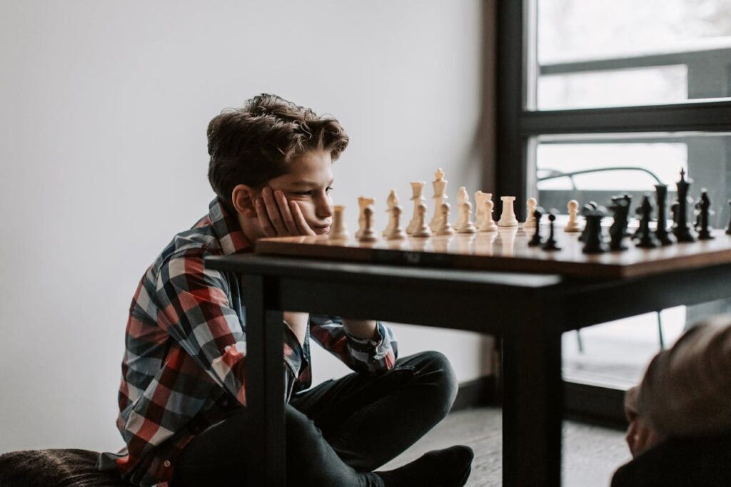 We are not just an online chess school—we are a full learning experience that helps children develop deep thinking, patience, and focus, using chess as the foundation.
