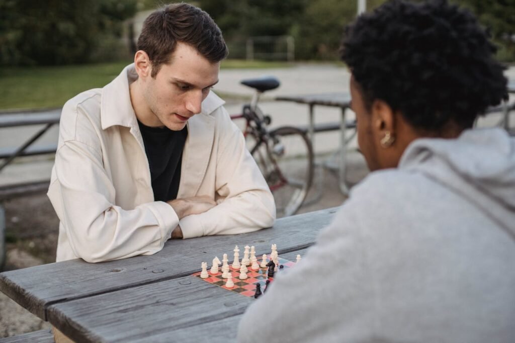In Hibiscus Park and other parts of Gainesville, you might come across a few local chess programs