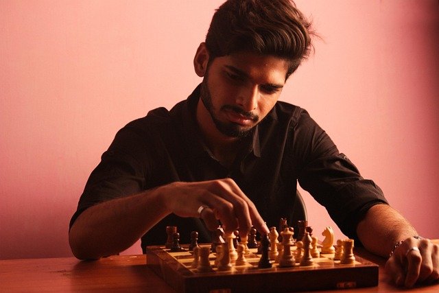 This is how most students in Saibaba Colony used to learn chess for years