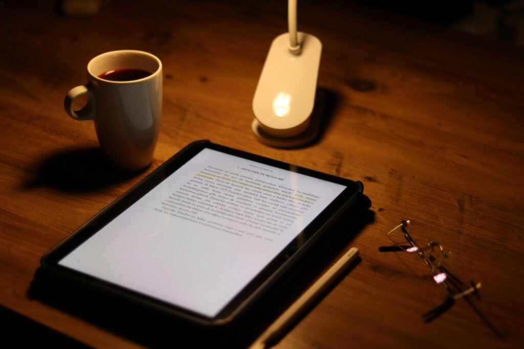 Teach note-taking—even digitally. Show them how to use the highlight feature or type short notes in the margins.