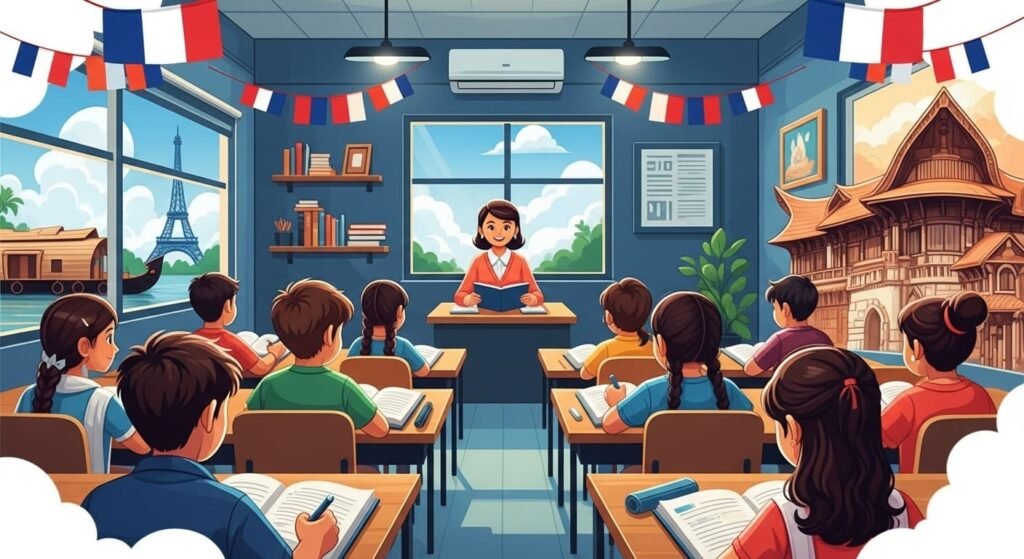 ai-image-1763054340635 (2) French should feel simple, kind, and useful. With Debsie, your child gets small steps, steady practice, and warm coaching.