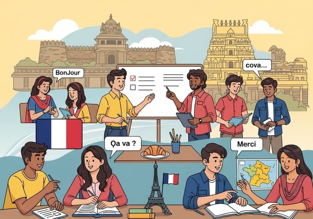 Best French tutors & classes in Vellore. IB/IGCSE & DELF prep. Learn smarter—start a free Debsie trial.