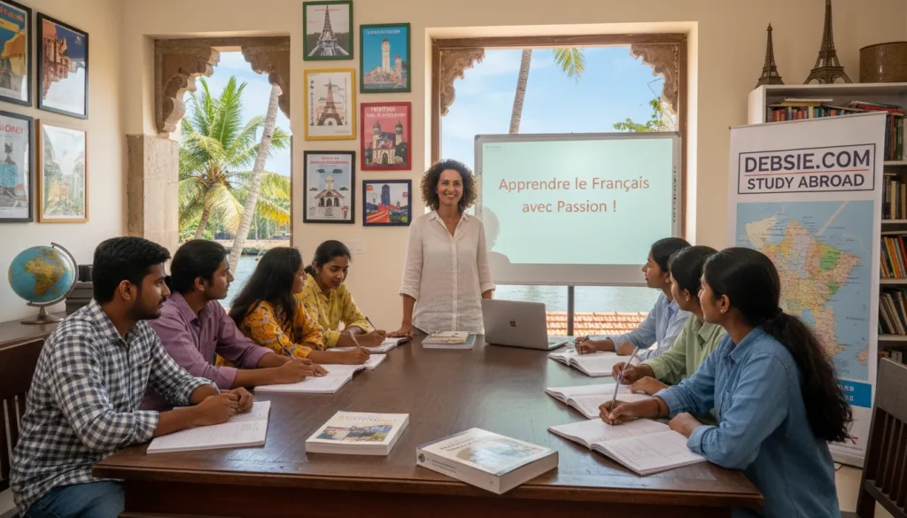 Top French tutors & classes in Kerala. Live DELF/IB prep, easy practice. Boost fluency—book a free Debsie trial now.