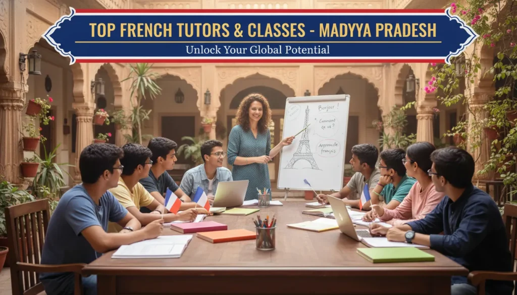 Best French tutors & classes in Madhya Pradesh. IB/IGCSE & DELF prep. Learn faster—free Debsie trial.