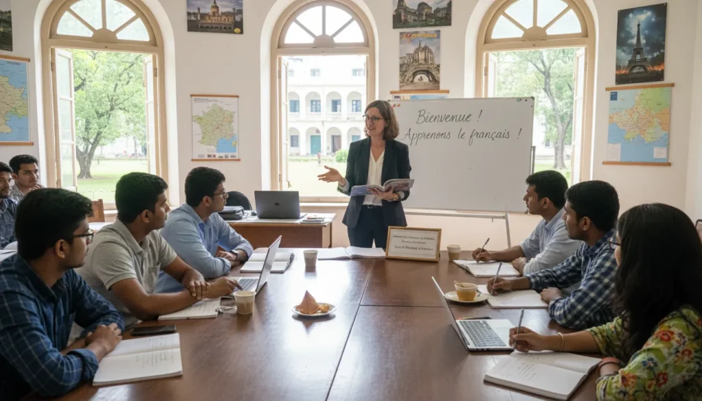 Top French tutors & classes in West Bengal. Online IB/IGCSE & DELF prep. Boost fluency fast—book a free Debsie trial.