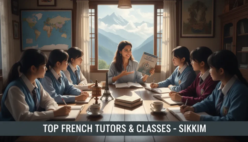 Top French tutors & classes in Sikkim. Online IB/IGCSE & DELF prep. Fluency made simple—book a free Debsie trial.