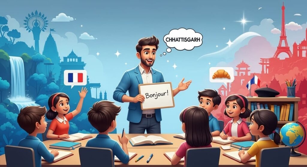 Discover top-rated French tutors and classes in Chhattisgarh. Tailored guidance to help learners build fluency and confidence.