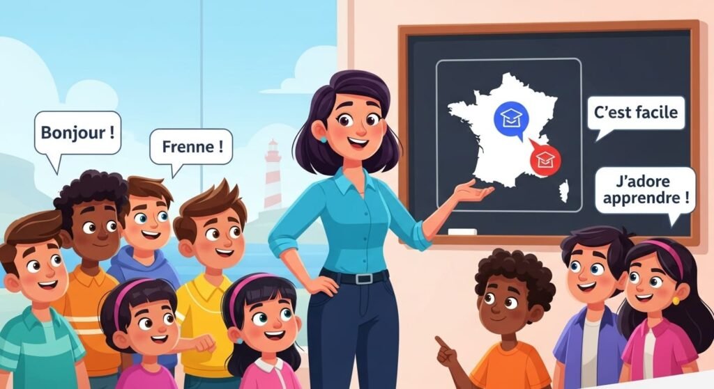 Offline French classes in Surat usually take place in small rooms near schools or in larger language centers across the city.