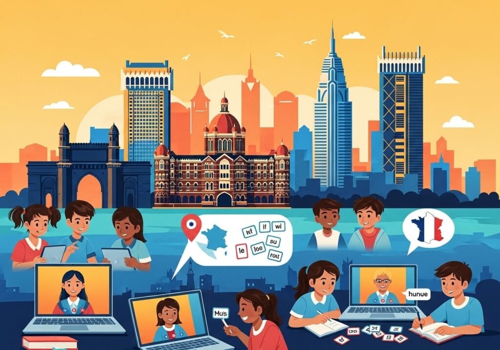 Mumbai is a buzzing city with many French tutors.