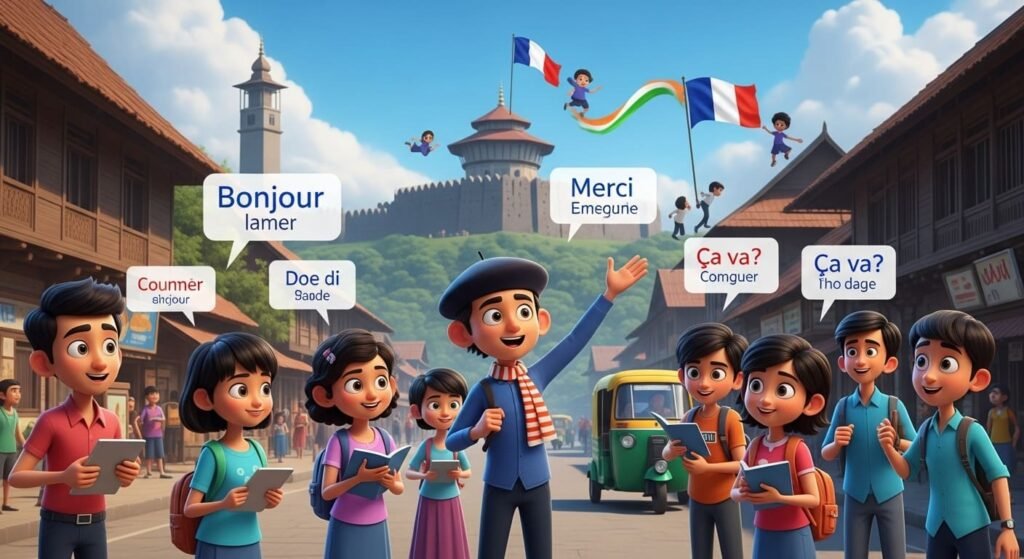 Find expert French tutors and classes in Imphal. Tailored support to help students master French language basics and beyond.