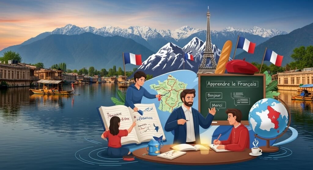 Explore the best French tutors and classes in Srinagar. Personalized teaching to strengthen speaking and writing skills.