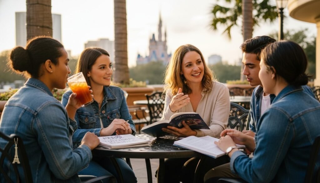 In-person lessons can feel warm. You see the teacher smile.