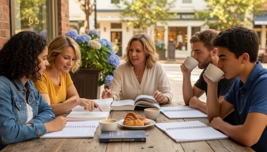 In-person lessons can feel nice. You see the teacher smile