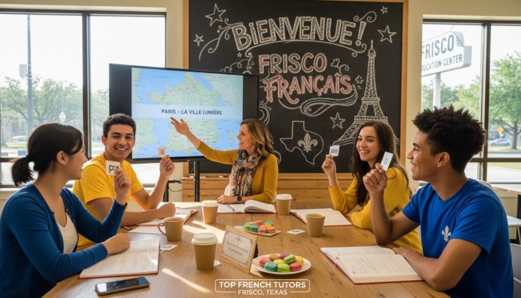 Best French tutors and classes in Frisco, Texas. All levels, flexible schedules, great results. Speak with confidence—get a free trial.