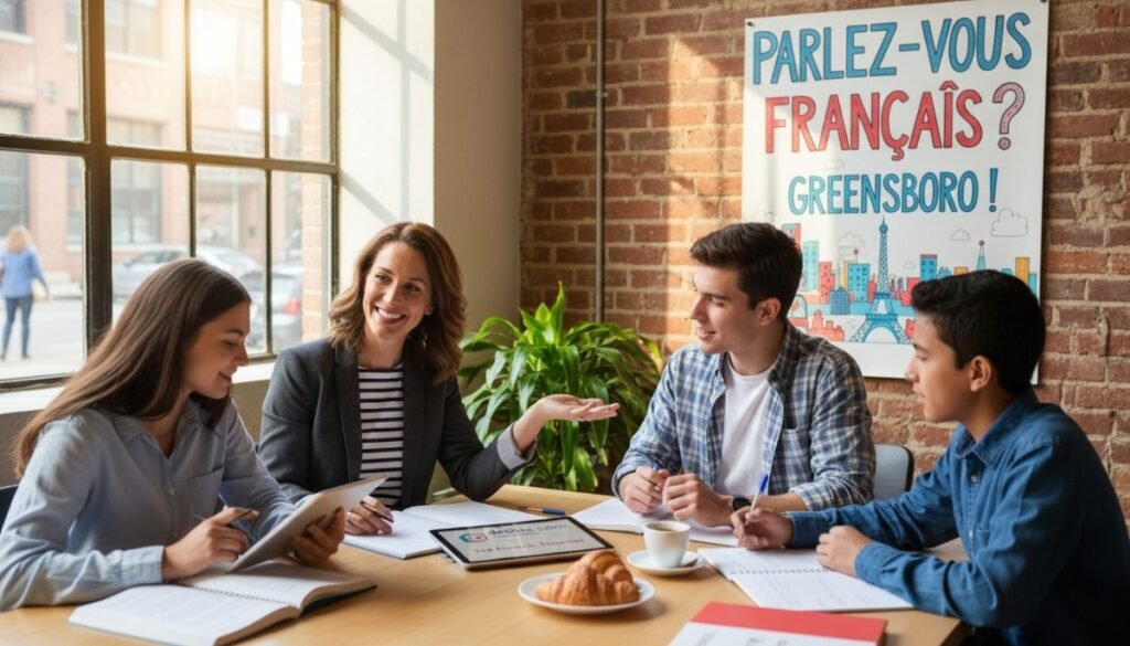 Find the best French tutors and classes in Greensboro, NC. All levels, flexible times. Boost grades and confidence—start a free trial.