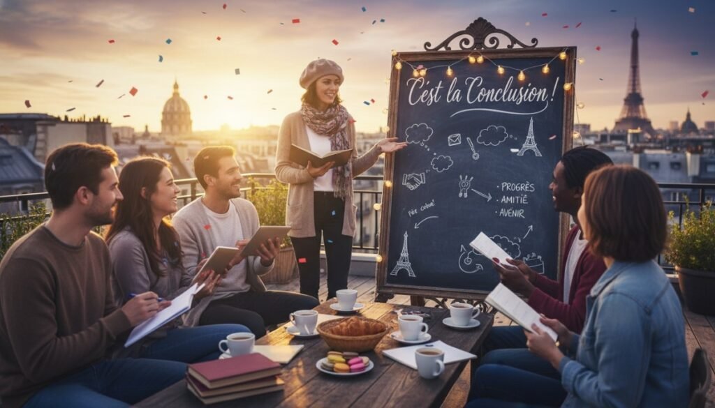 Watch your child speak a clean French line in the very first session