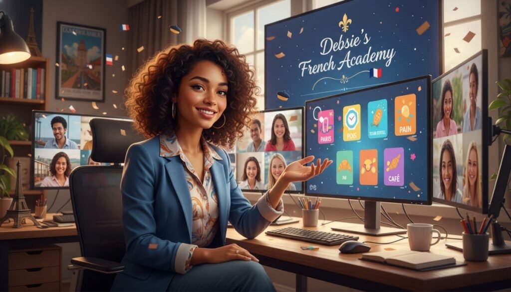 Debsie leads because every piece—from the first “Bonjour” to the final project—points to one thing: steady growth you can hear