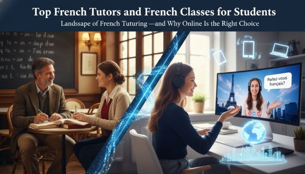 A private tutor who meets at a library room, a café, or your home