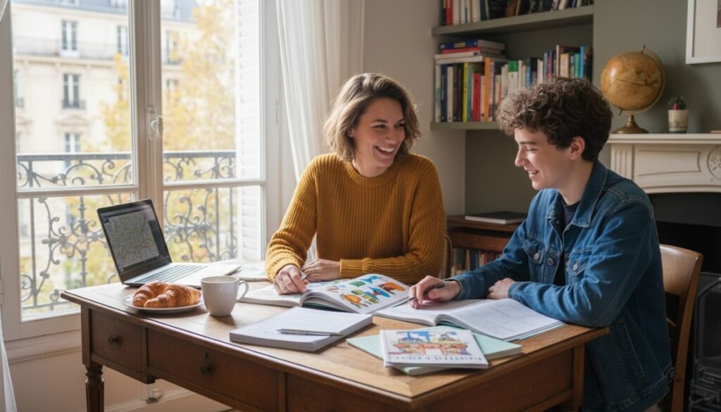 In-person lessons can feel warm. You see smiles. You sit with classmates
