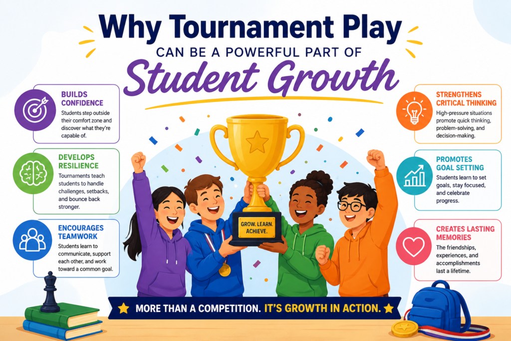 Tournaments can sound scary to some parents. They may picture pressure, tears, or children feeling bad after losing. But when tournaments are introduced in the right way, they can become one of the best tools for growth.