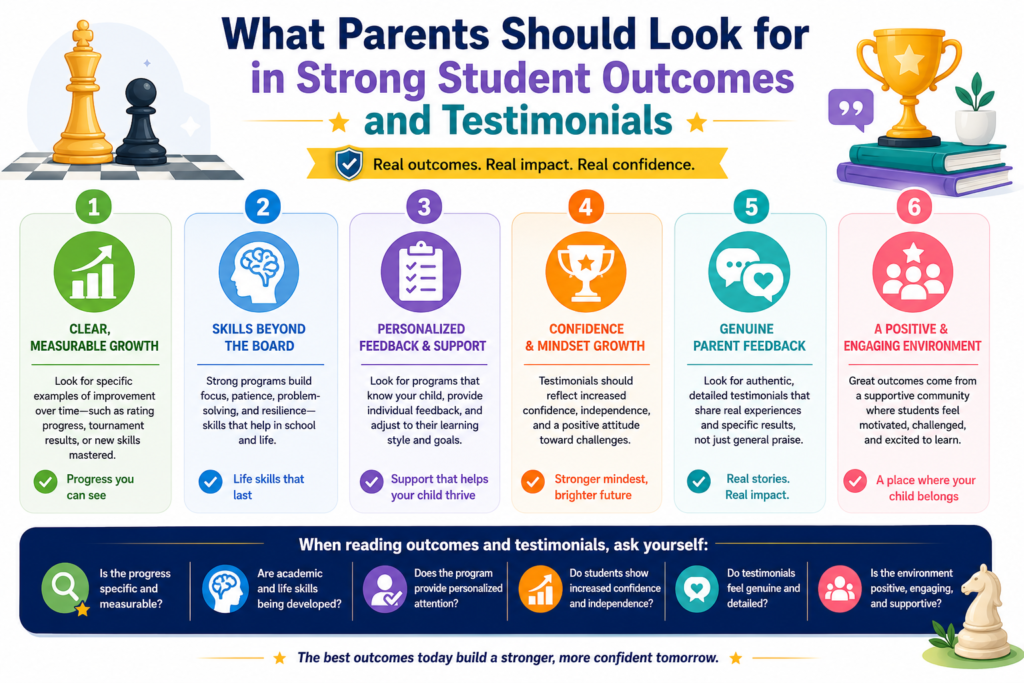 Choosing a learning program is not a small decision. Parents are trusting someone with their child’s time, energy, and confidence. That trust should be earned. This is why outcomes and testimonials are so important.