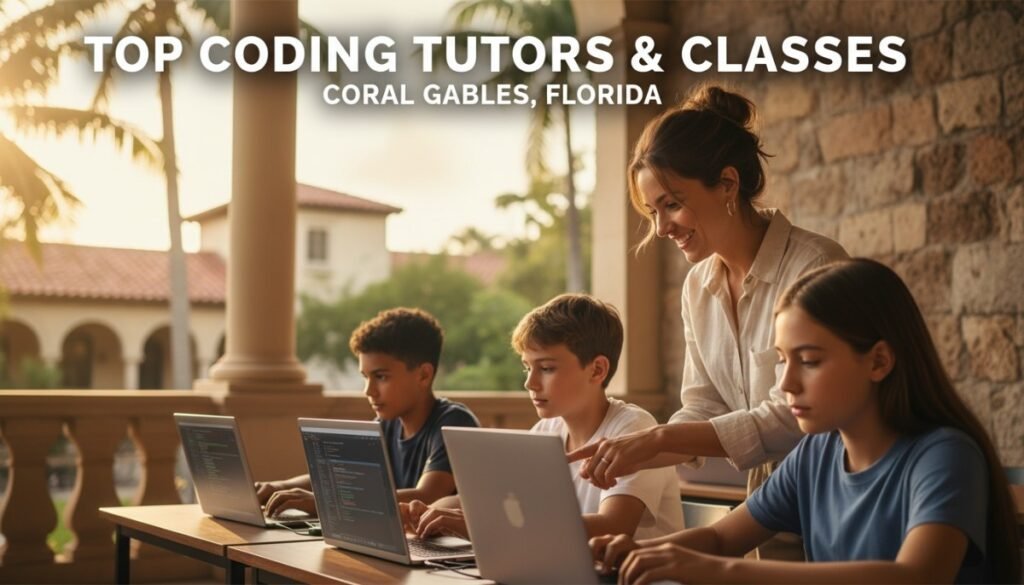 Top coding tutors & classes in Coral Gables. Live, fun K–12 projects. Build real-world skills. Try a free Debsie session today.