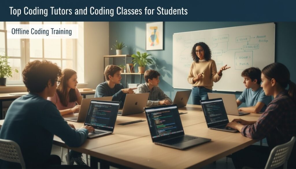 Offline rooms can be warm and lively. Seeing a teacher in the same space can feel safe for some students