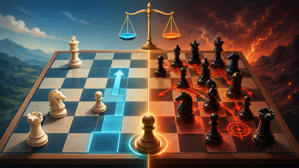 One of the hardest chess skills is knowing when to trade pieces. Many young players trade because they are scared. Others refuse trades because they think every trade is boring. Strong players understand that trades are not good or bad by themselves. A trade is good only if it helps your position.
