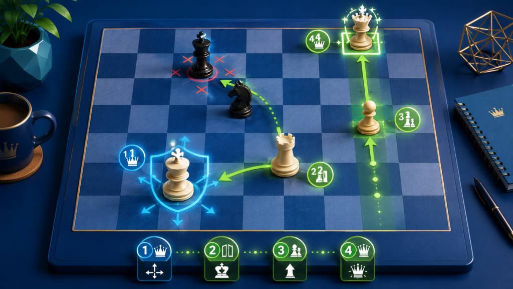 Endgames are where many children lose half-points and full points. They may play a strong opening and a good middle game, but then rush when only a few pieces are left. They may push the wrong pawn. They may move the king away from the action. They may trade into a drawn position without knowing it.