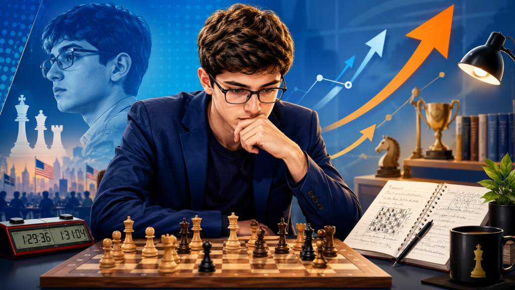 Samuel Sevian has been known in American chess circles for many years. He became a grandmaster very young, but what makes his story useful for students is not just early success. It is the fact that he has stayed strong in a very tough chess country.