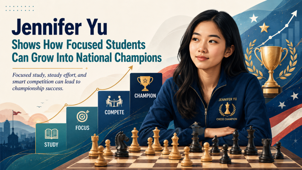 Jennifer Yu is another important American player who deserves attention. FIDE lists her as a FIDE Master and Woman Grandmaster from the United States, with a current standard rating of 2358. Her profile also shows that she earned the Woman Grandmaster title in 2018.