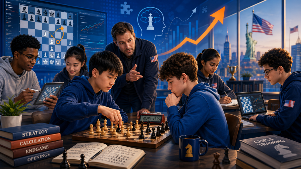 When we look at America’s best chess players right now, one thing becomes clear. There is no single path to greatness. Nakamura shows speed and fighting power. Caruana shows deep focus. So shows calm control. 