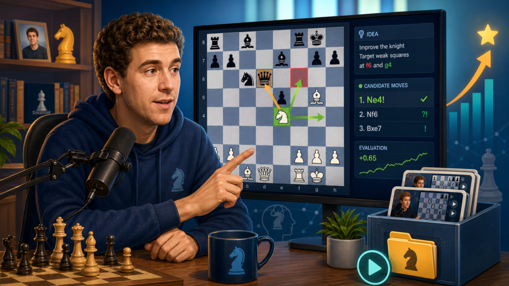 He could play very strong chess and still explain it in simple words. His YouTube channel describes him as a Grandmaster, Stanford graduate, coach, and streamer, and his teaching style made hard chess ideas feel much easier to understand.
