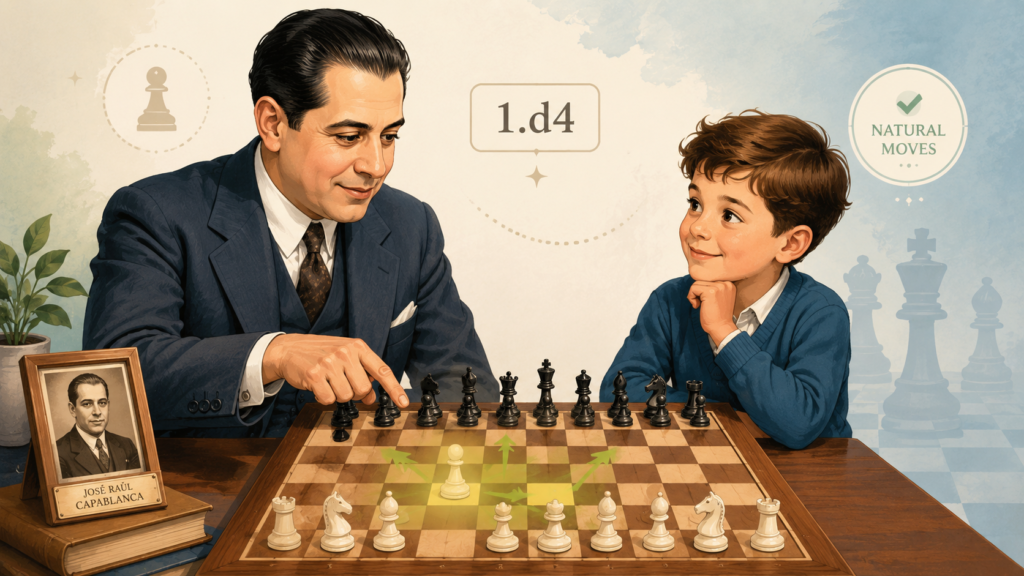 José Raúl Capablanca is one of the clearest chess teachers in history, even though he did not teach in the way a modern coach does. His games teach because they look simple. He was a former world champion and is still seen as one of the greatest players ever.
