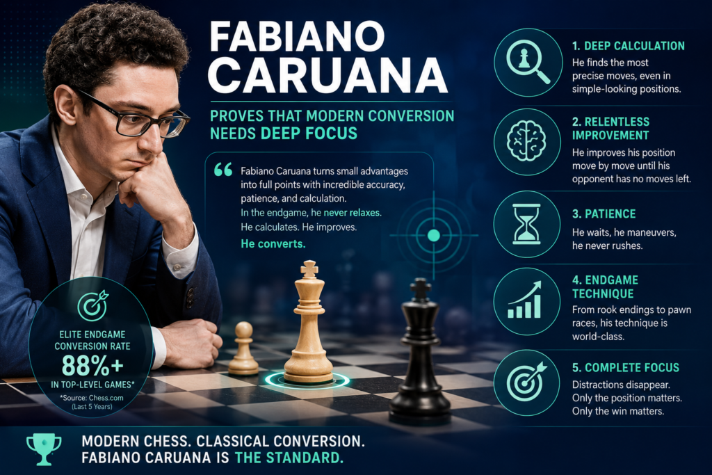 Fabiano Caruana is one of the strongest players of the modern era. US Chess says he earned the right to challenge Magnus Carlsen by winning the 2018 Candidates Tournament. FIDE also reported that Caruana defended his U.S. Championship title in 2025, winning his fourth consecutive national title.