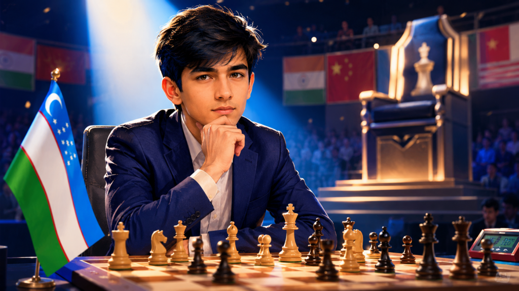 Javokhir Sindarov is not just a player people are “watching.” He is now a player everyone has to prepare for. By winning the 2026 FIDE Candidates Tournament, he earned the right to challenge Gukesh for the World Championship. 
