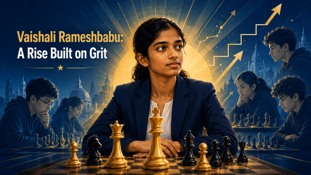Vaishali Rameshbabu is one of the most important chess names to watch in 2026 and 2027. She is not only strong. She is proof that a player can stay calm, fight through hard starts, and still finish like a champion.