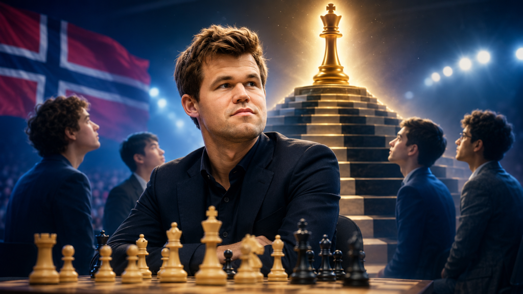 Magnus Carlsen may not be chasing the classical world title in the same way anymore, but he is still the player almost everyone measures greatness against. In May 2026, FIDE lists him as world number one with a 2840 classical rating, ahead of Hikaru Nakamura and Fabiano Caruana. 