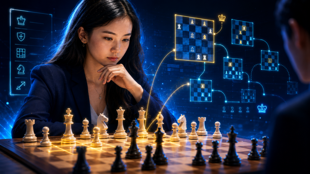 A lot of new players think blitz is all about the final attack. They remember the queen sacrifice, the checkmate, or the wild time scramble. But when you study strong women blitz players, you see something deeper. Many of their wins begin long before the board looks exciting.