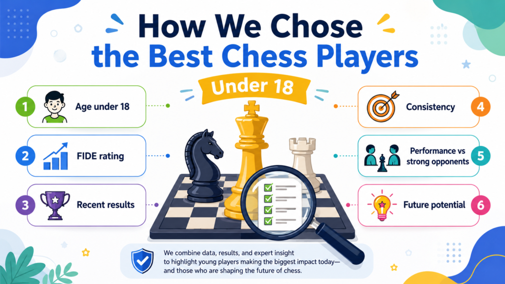 A list like this should not be based on hype alone. Many young players get attention after one big win, but the best future stars show more than one good result. They show strong ratings, steady growth, fearless play, and the ability to fight against much older players.