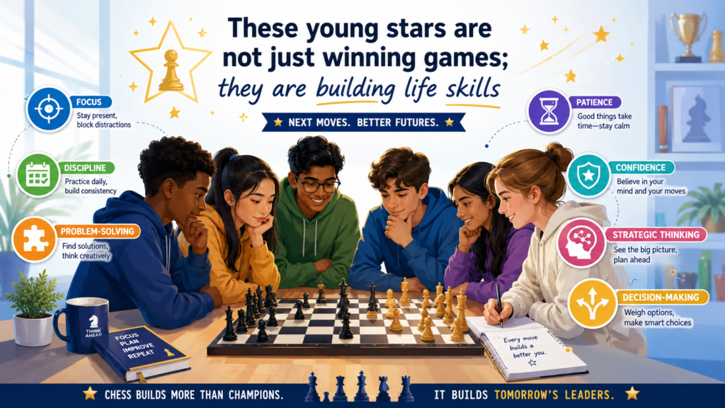 The best chess players under 18 are exciting because of their ratings, records, and results. But for parents, the deeper value is even better. These players show what children can gain when they train their minds. They learn focus, patience, planning, self-control, and confidence.