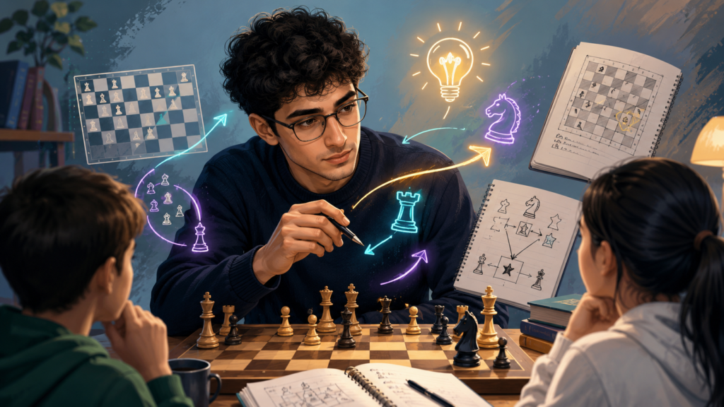 Alireza Firouzja is a player many students love to follow because his chess can feel bold, sharp, and full of life. FIDE lists him as a French Grandmaster, and the Grand Chess Tour notes that he became the youngest player to reach a 2800 rating, passing a record once held by Magnus Carlsen.